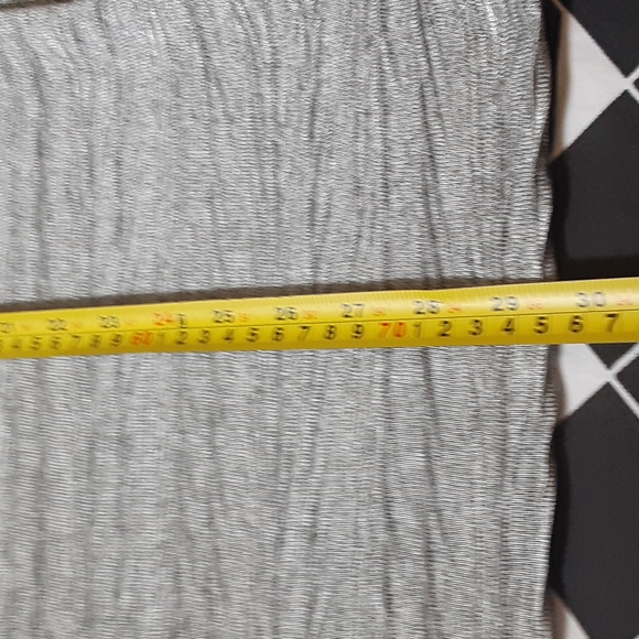 ALFANI SILVER  TOP, SIZE LARGE - Picture 9 of 10